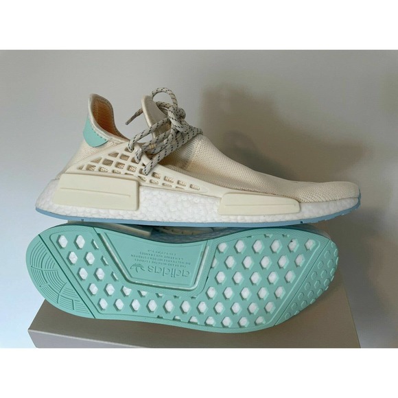 Adidas NMD HU Pharrell (Chalk White) size US 10 GW0246